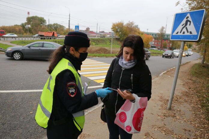 В Подольске подвели итоги профилактического мероприятия «Пешеход»