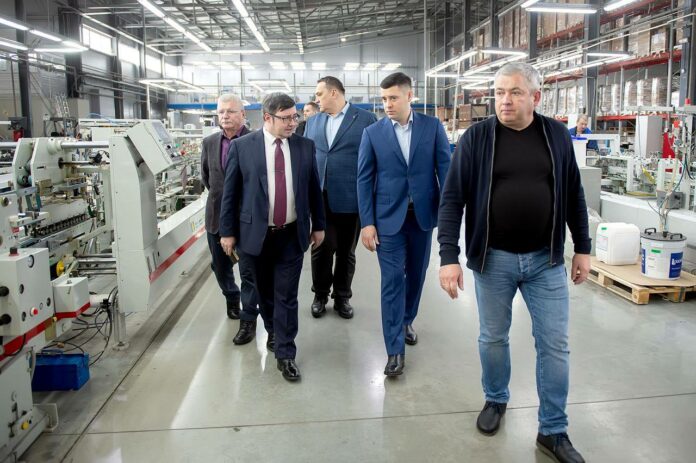 Глава г. о. Подольск посетил предприятие «ВМС-Принт» Глава г. о. Подольск посетил предприятие «ВМС-Принт»
