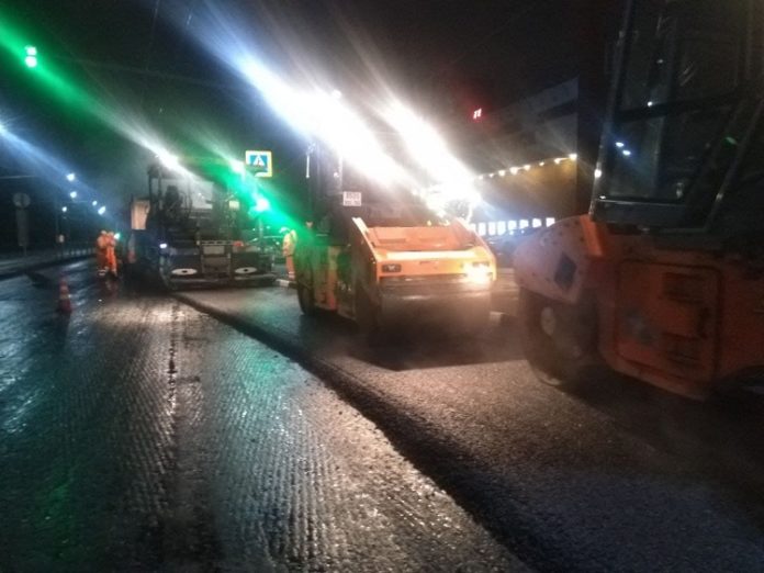 Продолжается ремонт дорог Продолжается ремонт дорог