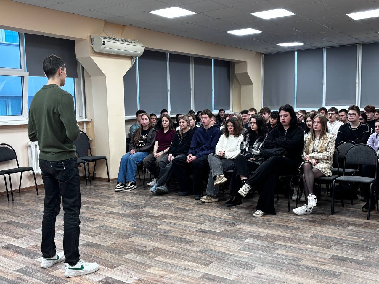 Сотрудник ФСБ провел занятие в подольском колледже