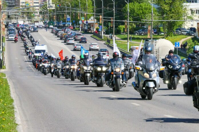 Мотопробег «За Победу» состоялся в Подольске