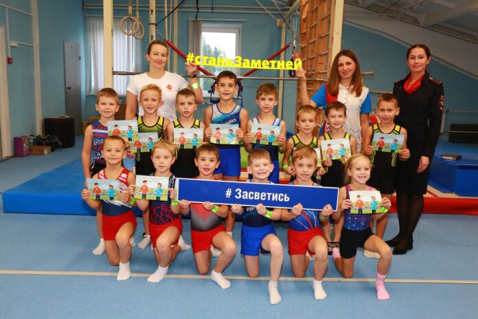 Будущие олимпийцы Подольска стали заметными участниками дорожного движения Будущие олимпийцы Подольска стали заметными участниками дорожного движения