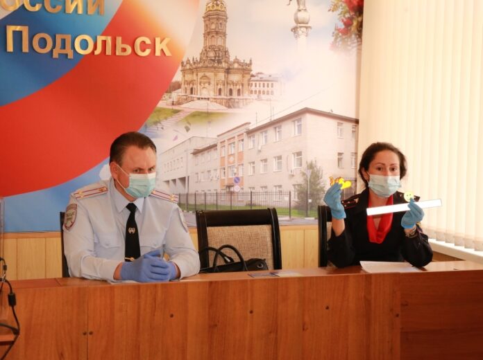 Сотрудники полиции и общественники приняли участие в пресс-конференции «Безопасное детство» в Подольске