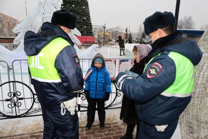 Рейды «Безопасная зима» проходят в Подольске