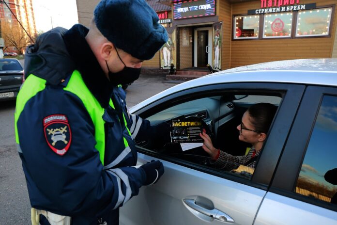 Мероприятие «Заметный пешеход» прошло в Подольске