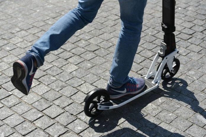 Силами полиции задержан подозреваемый в присвоении самоката в Городском округе Подольск