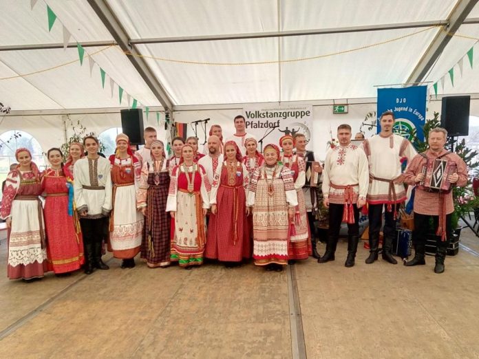 Фольклорный ансамбль «Ленок» из Подольска выступил на фестивале в Германии