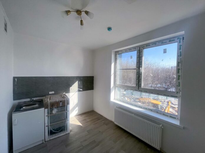 Возведение дома на улице Плещеевской заканчивается Возведение дома на улице Плещеевской заканчивается