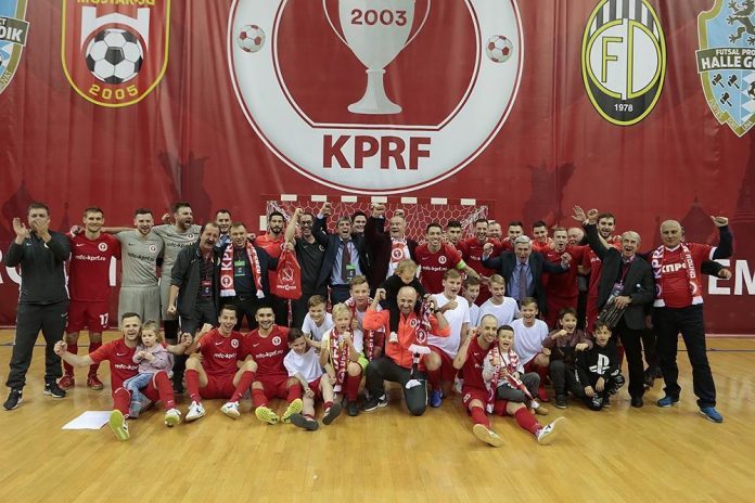 Подольский футбольный клуб «КПРФ» вышел в «Финал четырех» Лиги чемпионов Европы Подольский футбольный клуб «КПРФ» вышел в «Финал четырех» Лиги чемпионов Европы