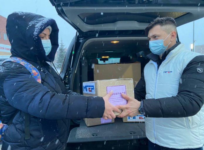 Около 500 защитных масок передали для онкобольных в Городском округе Подольск