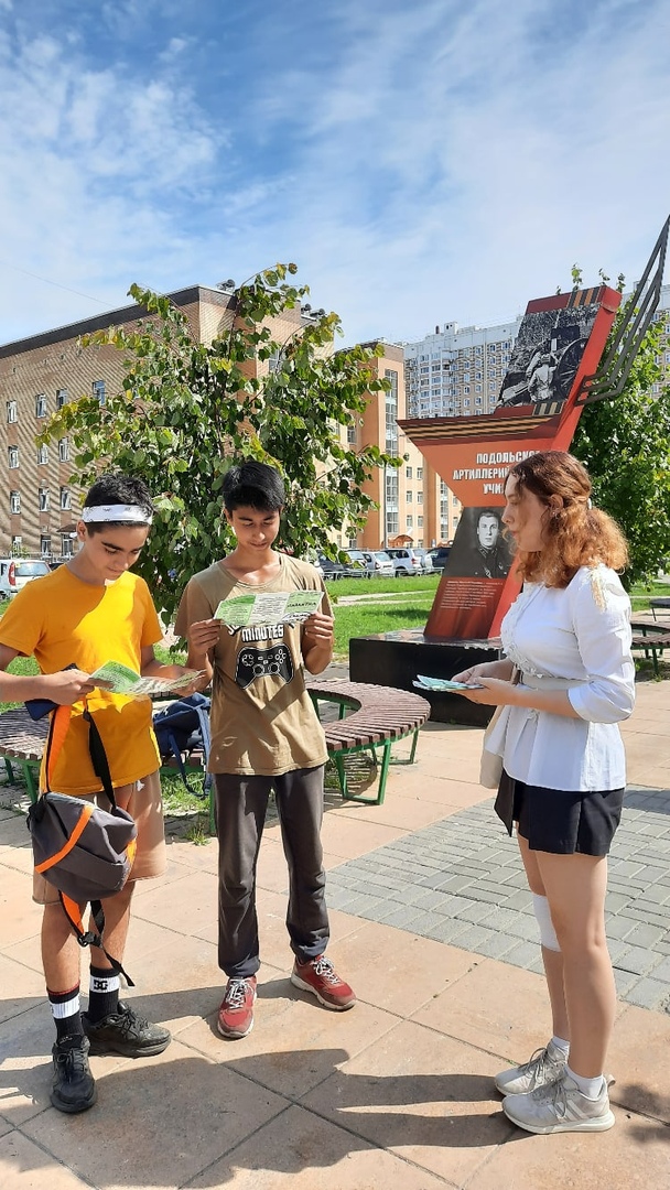 В Большом Подольске прошла акция “Мы против пластика”