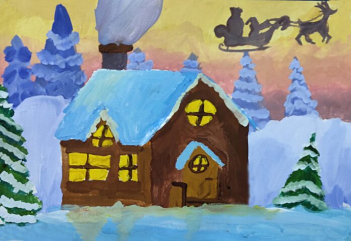 Юных художников наградили дипломами Международного конкурса рисунков