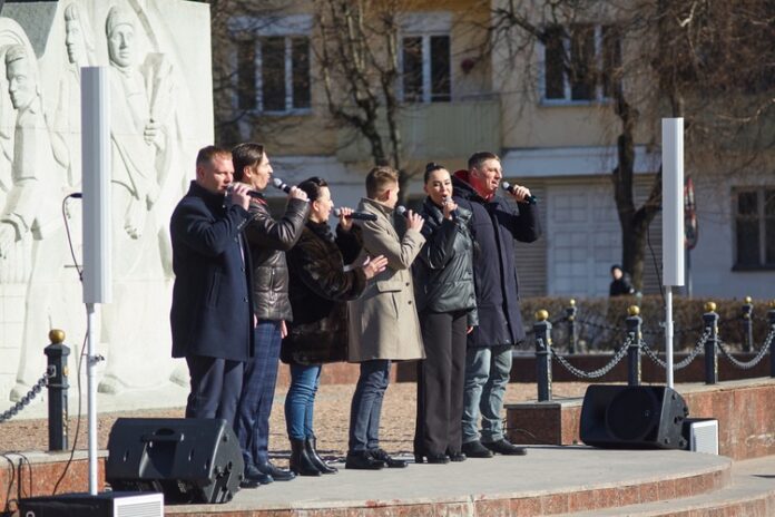 В патриотической акции “Крым-Россия! Навсегда!” приняли участие солисты Подольской филармонии