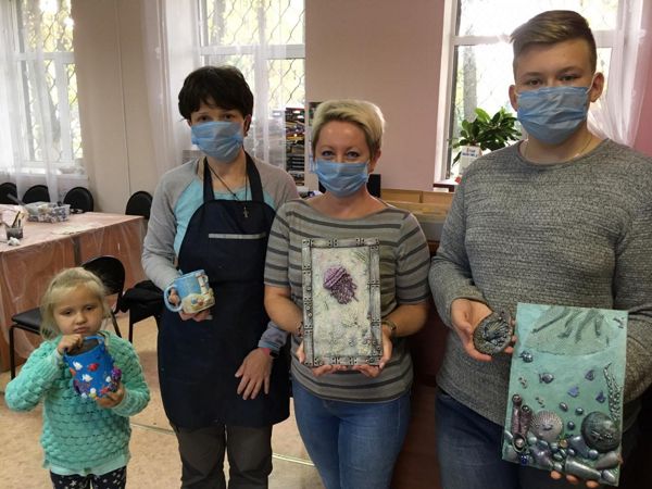 В библиотеке № 26 мастер-класс в стиле «Барокко»