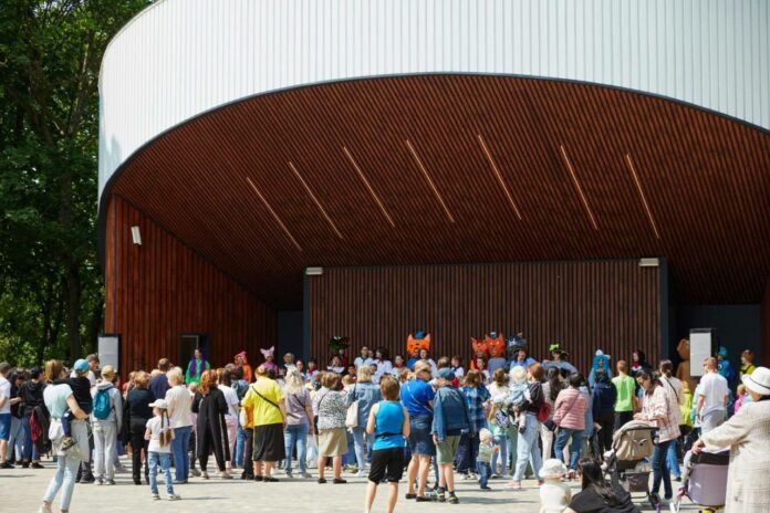 В Подольске после реконструкции открылся парк имени Виктора Талалихина В Подольске после реконструкции открылся парк имени Виктора Талалихина