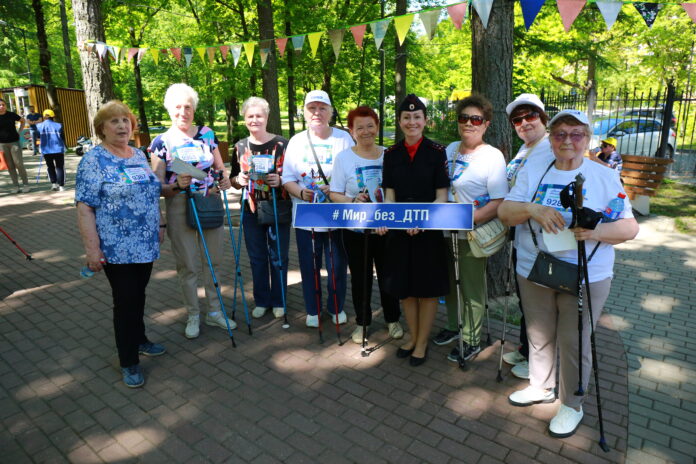 Подмосковные автоинспекторы рассказали участникам программы «Активное долголетие» о пешей безопасности