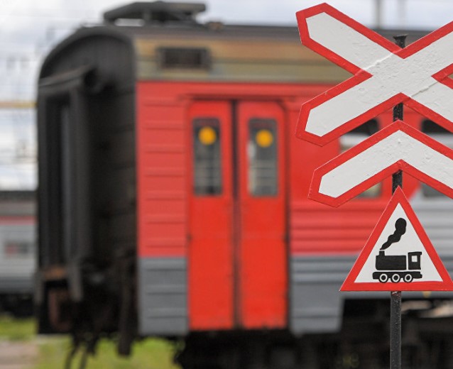 На перегоне Гривно — Львовская в районе железнодорожного переезда ведутся ремонтные работы