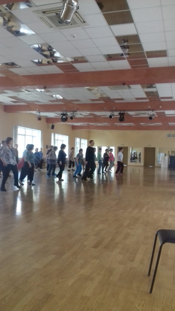 Мастер-класс по бальным танцам состоялся в ДК «Октябрь»