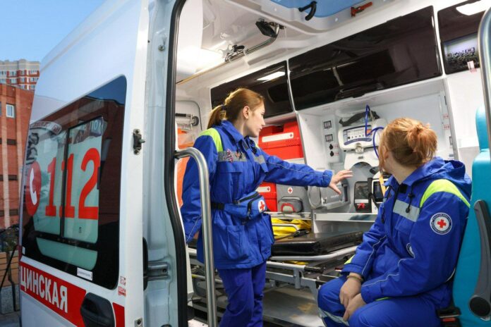 Новые автомобили поступили на подольскую подстанцию скорой помощи Новые автомобили поступили на подольскую подстанцию скорой помощи