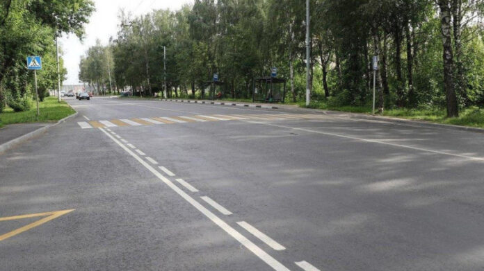 Завершен ремонт улицы 43-й Армии в Подольске