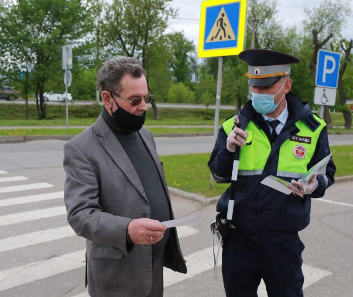 Акция «Пешеход» прошла в Подольске