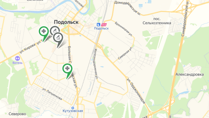 Вниманию подольчан: в Подмосковье появилась интерактивная карта пунктов приема анализов на коронавирус