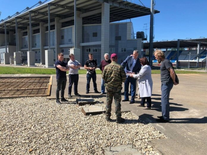 В СК «Труд» Подольска завершается строительство нового спортобъекта В СК «Труд» Подольска завершается строительство нового спортобъекта