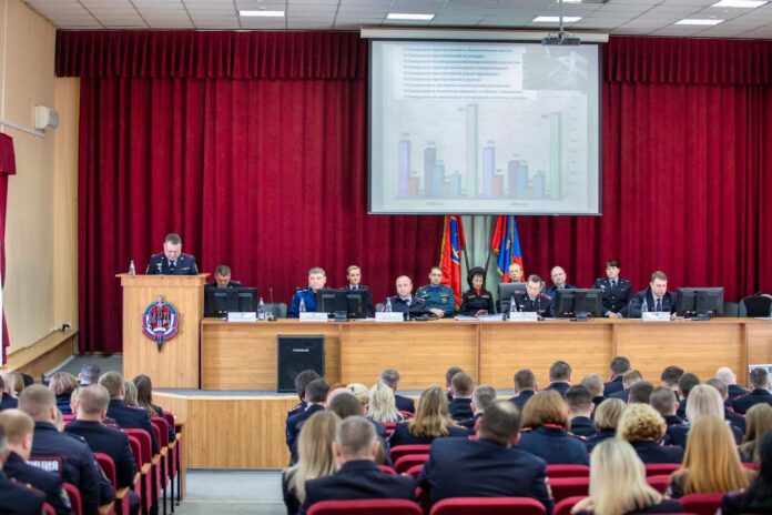 В г.о. Подольск состоялось совещание по подведению итогов оперативно-служебной деятельности за I квартал 2023...