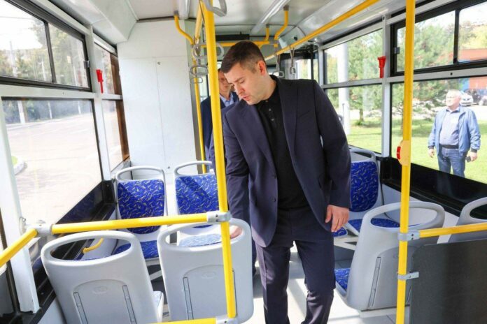 Глава городского округа Григорий Артамонов 14 августа ознакомился с работой МУП «Подольский троллейбус» Глава городского округа Григорий Артамонов 14 августа ознакомился с работой МУП «Подольский троллейбус»