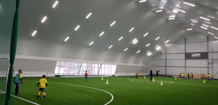 Каркасный футбольный манеж установят на Армейском проезде в Городском округе Подольск