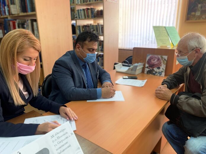 В рамках проведения «Правового марафона для пенсионеров» прошел прием граждан