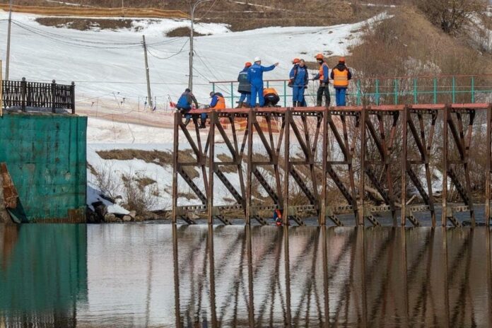 В Подольске временно снизят уровень воды в Пахре