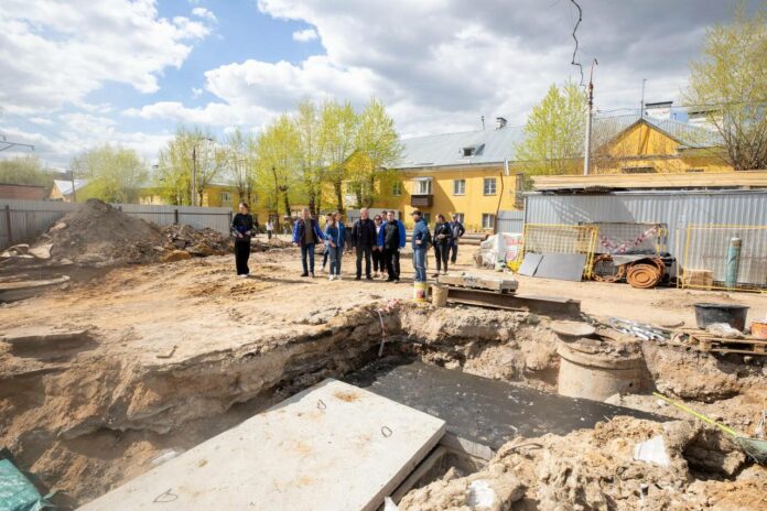 ​Глава Подольска проверил ход работ по строительству котельной на Силикатной