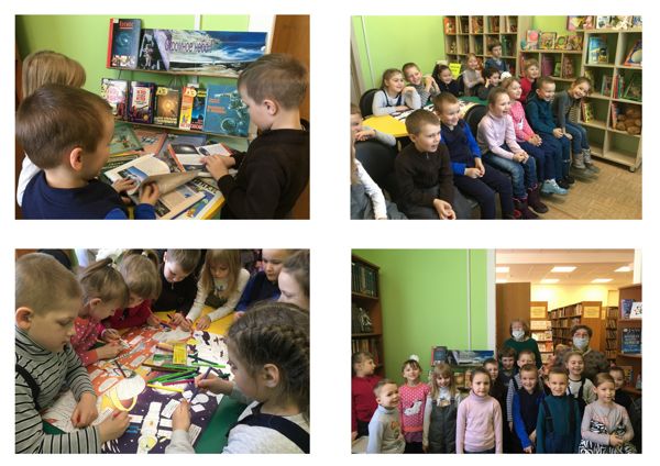 Дети Центра развития ребенка «Калинка» познакомились с книгами о космосе