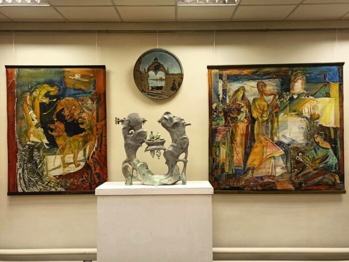 Выставка областного отделения Союза художников России проходит в Подольске Выставка областного отделения Союза художников России проходит в Подольске