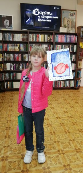 В библиотеке № 23 прошел детский кинолекторий по книге Евгения Шварца