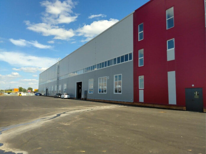 Строительство первого корпуса нового складского комплекса завершилось Строительство первого корпуса нового складского комплекса завершилось