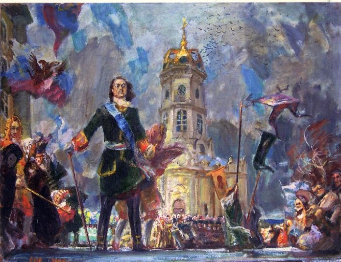 Петр I в Дубровицах Петр I в Дубровицах