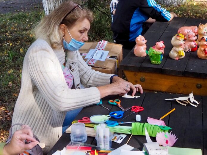 Праздник для первоклассников прошел в Нескучном саду