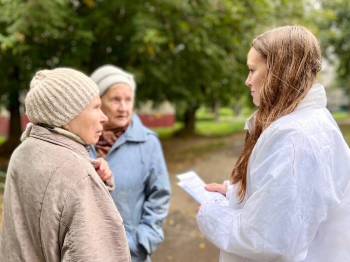 Подольские волонтеры продолжают информационную акцию «Стоп-коронавирус»