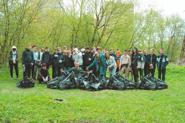Экоакция «Чистая река» завершилась в Подольске Экоакция «Чистая река» завершилась в Подольске