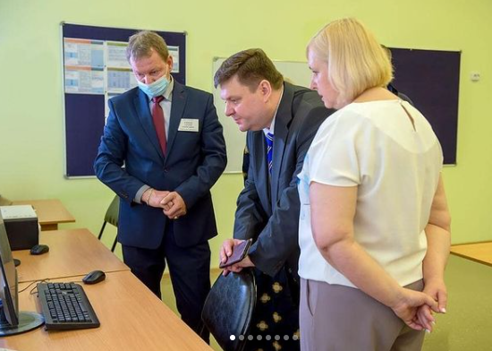 Николай Пестов проверил готовность школы № 34 к проведению Единого Государственного экзамена Николай Пестов проверил готовность школы № 34 к проведению Единого Государственного экзамена