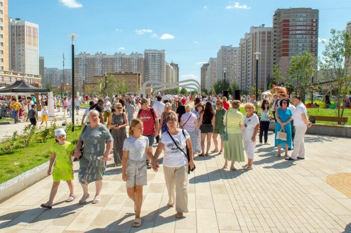 Ещё одно новое общественное пространство в Подольске Ещё одно новое общественное пространство в Подольске