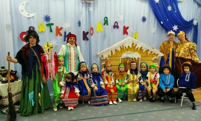 Празднование «Святки-Колядки» состоялось в подольском детском саду № 40 «Капелька»