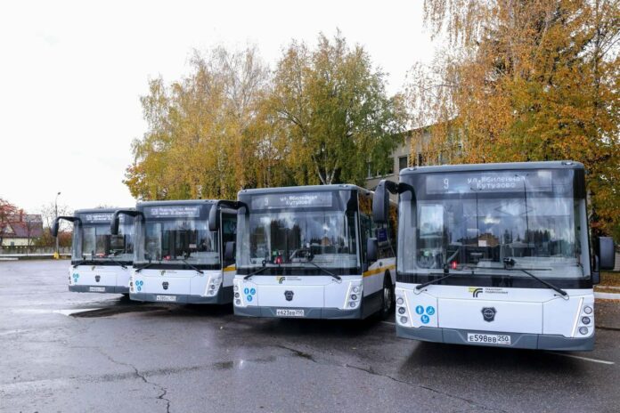 На улицы Подольска выйдут еще четыре новых ЛиАЗа На улицы Подольска выйдут еще четыре новых ЛиАЗа