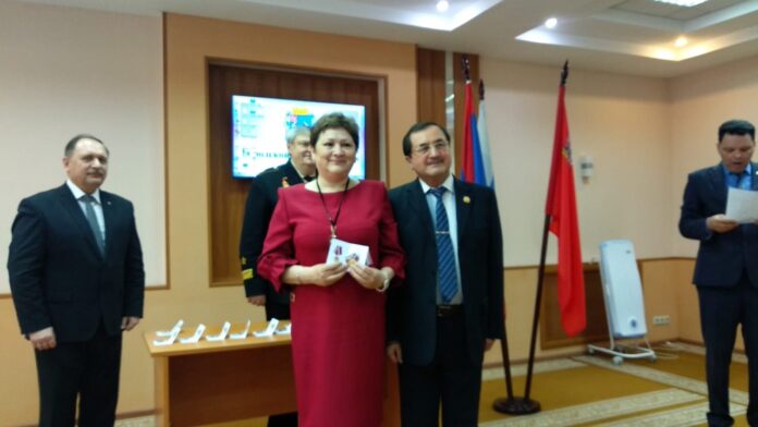 Медалями “За заслуги в юнармейском движении” наградили 27 представителей подольских штабов местных отделений ВВПОД... Медалями “За заслуги в юнармейском движении” наградили 27 представителей подольских штабов местных отделений ВВПОД...