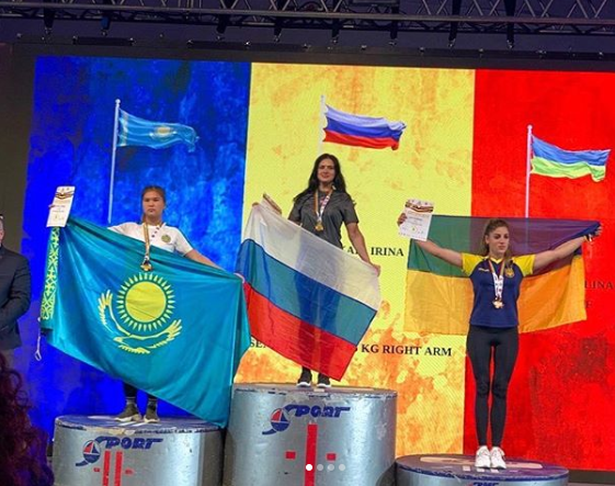 Подольская спортсменка Ирина Гладкая стала чемпионкой мира по армрестлингу Подольская спортсменка Ирина Гладкая стала чемпионкой мира по армрестлингу