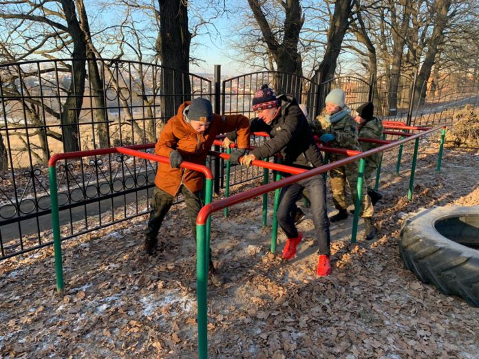 Юнармейцы Большого Подольска провели открытую тренировку на базе Дома Юнармии