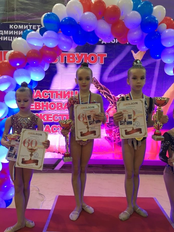 Гимнастки Большого Подольска заняли призовые места в турнире на кубок В.А. Кострицы
