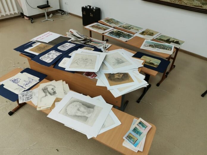 Выставка в школьном музее